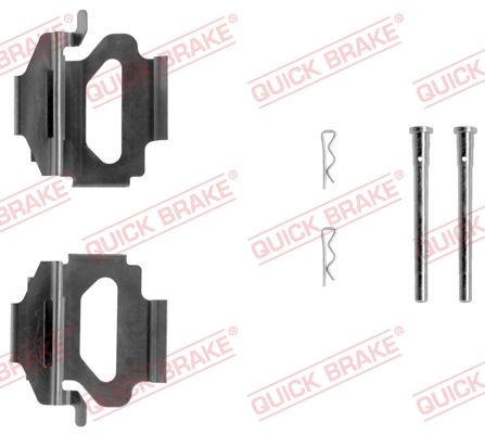QUICK BRAKE Комплектующие, колодки дискового тормоза 109-1140